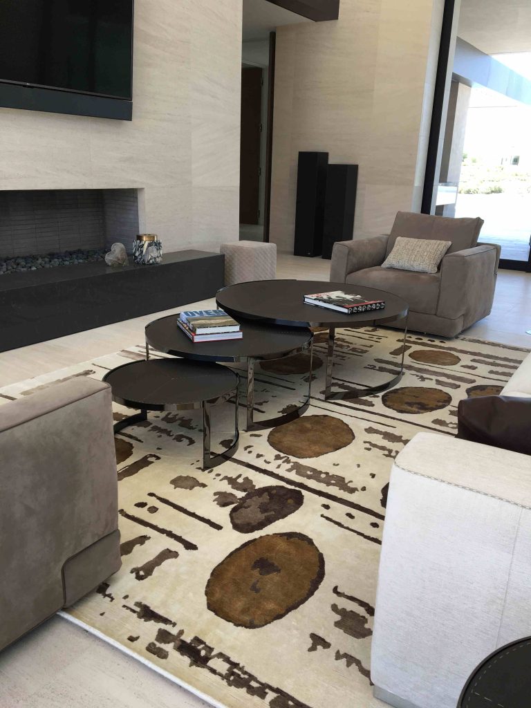 update your family room with custom area rug in Palm Desert